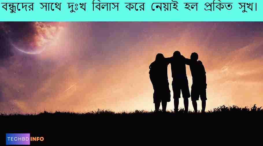বন্ধু নিয়ে স্ট্যাটাস ক্যাপশন।